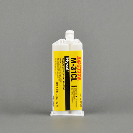 漢高樂(lè )泰 Hysol M-31CL醫療器械環(huán)氧 透明 50毫升 卡筒包裝