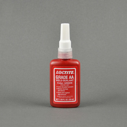 漢高樂(lè )泰 089 Threadlocker 厭氧膠 綠色 50毫升 瓶裝