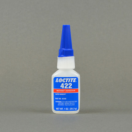 漢高樂(lè )泰 Super Bonder 422 瞬干膠 透明 1盎司瓶裝