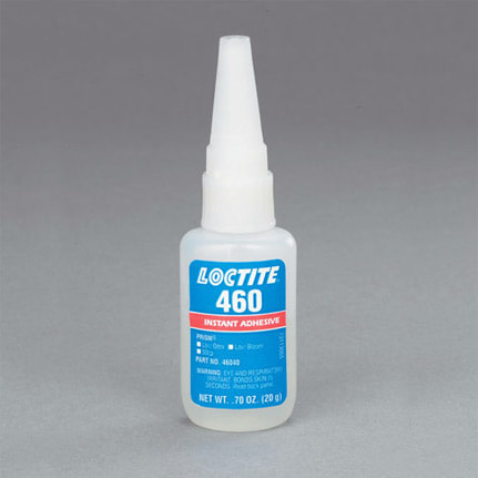 漢高樂(lè )泰 Prism460低氣味低氣泡瞬間粘合劑 透明 20克 瓶裝